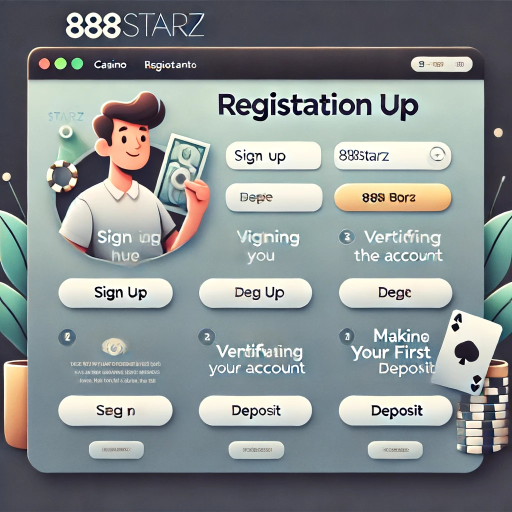 Registro en el casino en línea 888starz